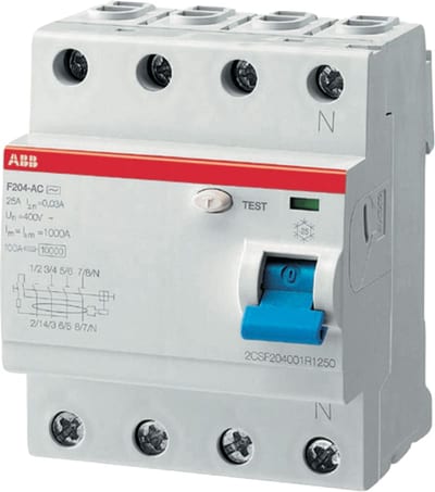 Residual Current Circuit Breaker F204 R 25/0,03