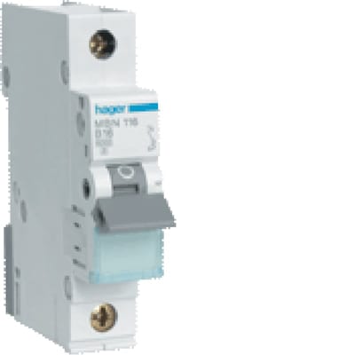 Miniature Circuit Breaker 1X10A B-Curve 10KA
