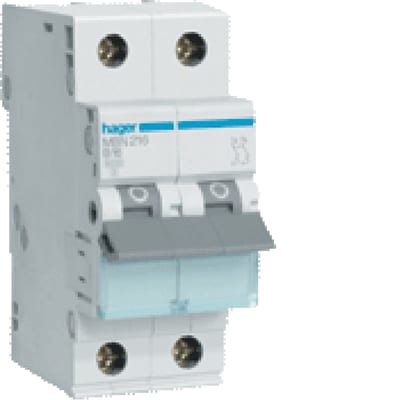 Miniature Circuit Breaker 2X10A B-Curve 10KA