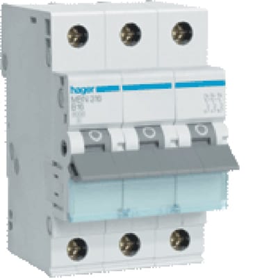 Miniature Circuit Breaker 3X63A B-Curve 10KA