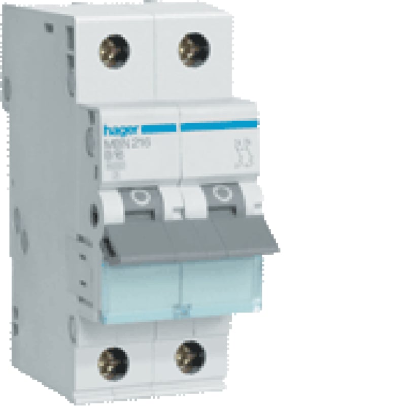 Miniature Circuit Breaker 2X13A D-Curve 10KA (NDN213)