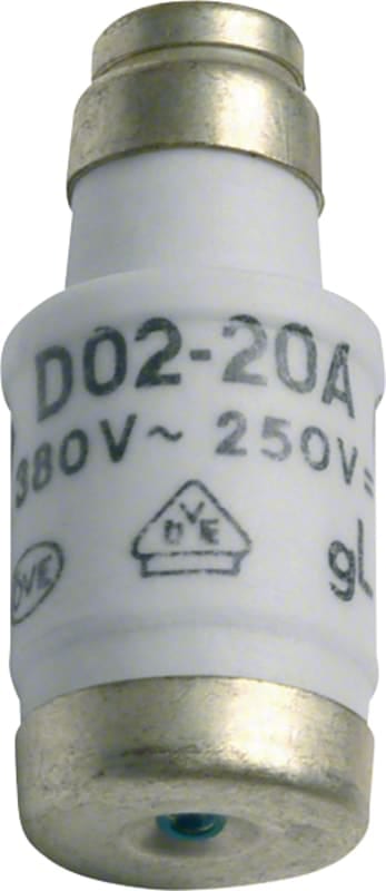 Fuse D02 40A 400V GG M.Sign