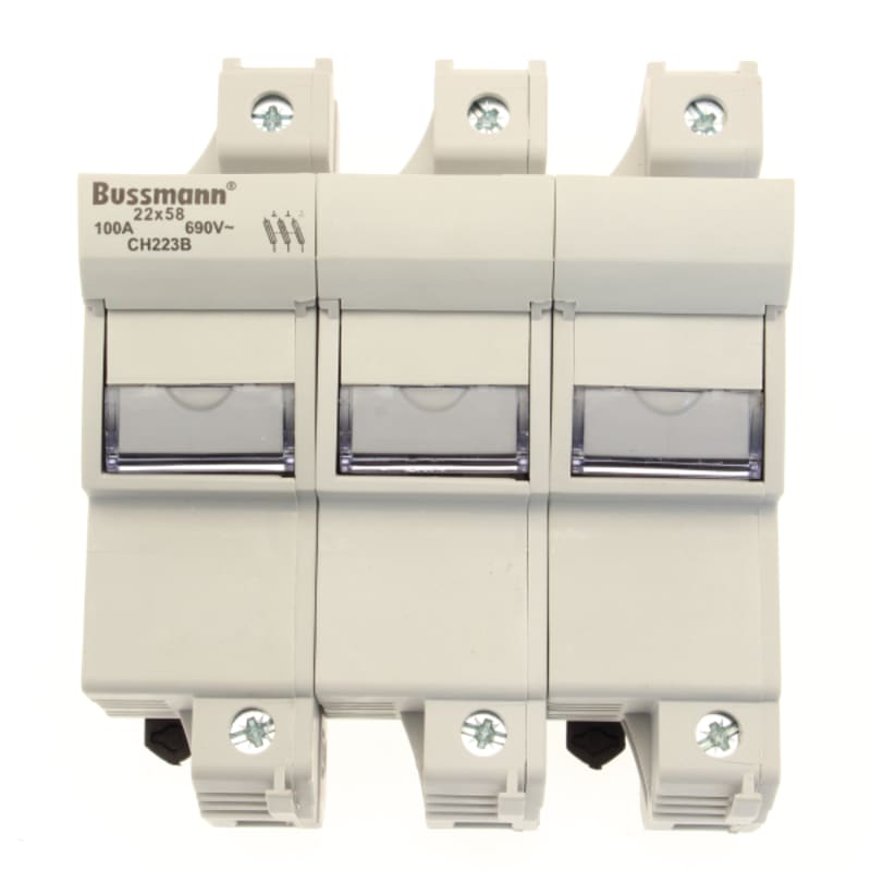 Eaton Modular Fuse Holder 22 x 58 mm, 125 A, 690 V, 3-Pole (1664191)