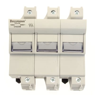 Eaton Modular Fuse Holder 125 A 3P+N for NH00 22x58