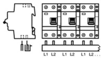 RAIL PS2/48/16HA (L1,L2,H) 48MOD 16mm