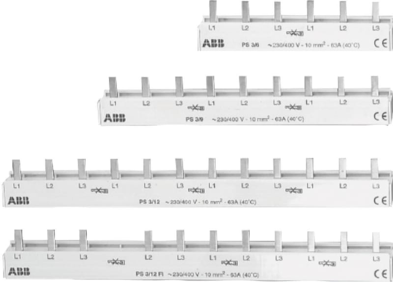 Rail PS4/12 (L1,L2,L3,N) 12MOD (2CDL240101R1012)