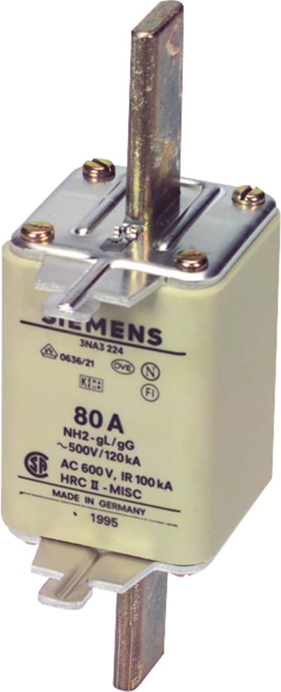 Siemens 3NA3365 3NA3 NH3 gG fuse 500A 500VAC/250VDC