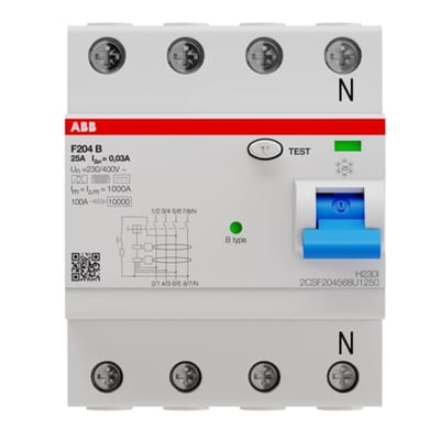 Residual Current Circuit Breaker F204 B-25/0,03 BULK