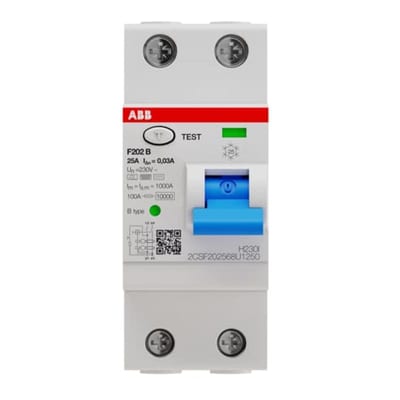 Residual Current Circuit Breaker F202 B-25/0,03 BULK