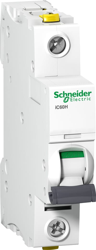 Schneider Electric A9F06110 ACTI9 IC60H Miniature Circuit Breaker 1P 10 A, Curve B