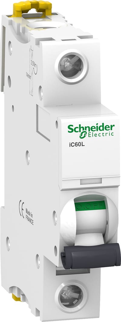 Schneider Electric A9F93140 ACTI9 IC60L Miniature Circuit Breaker 1P 40 A, Curve B