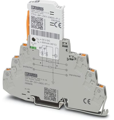 Surge Protection Device (TTC-6P-2X1-24DC-PT-I)