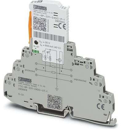 Surge Protection Device (TTC-6P-2X1-24DC-UT-I)
