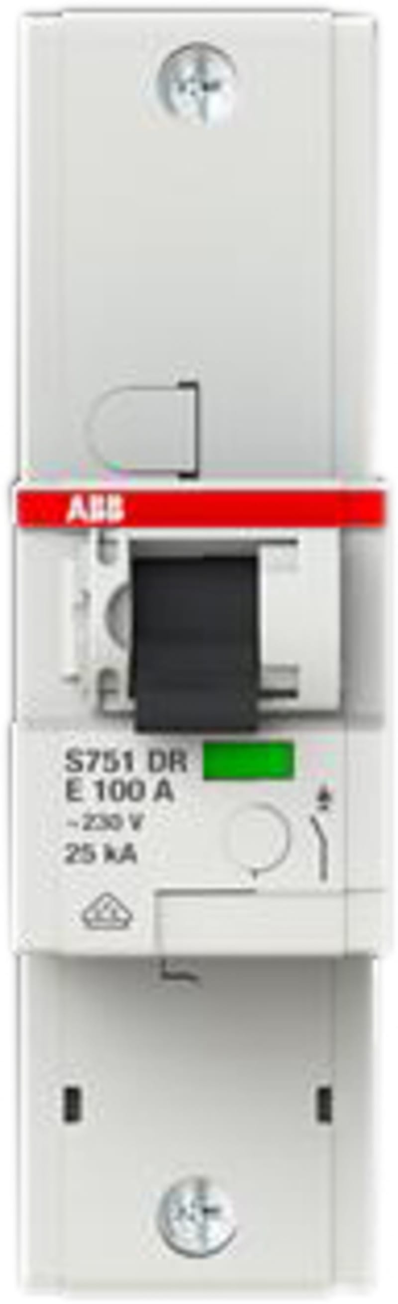 Main fuse Circuit Breaker S751DR-E100 SEL (2CDH781010R0822)
