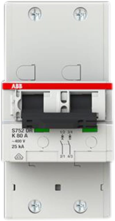 Main fuse Circuit Breaker S752DR-K80 SEL