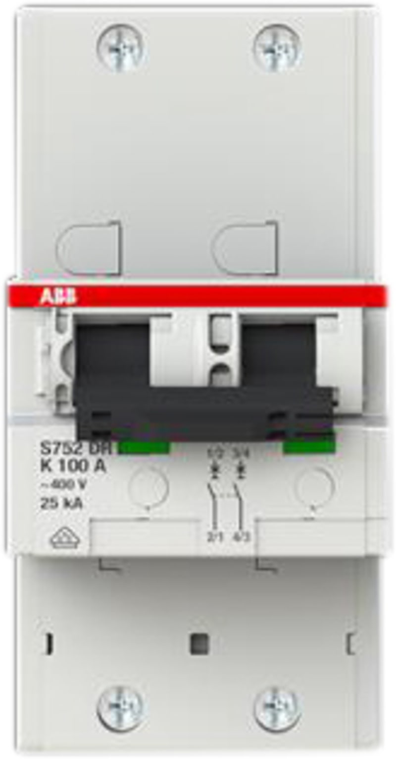 Main fuse Circuit Breaker S752DR-K100 SEL (2CDH782010R0637)