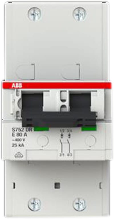 Main fuse Circuit Breaker S752DR-E80 SEL