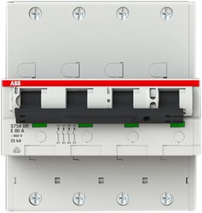 Main fuse Circuit Breaker S754DR-E80 SEL