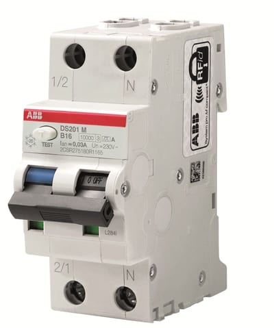 Residual Current Circuit Breaker WITH Overcurrent DS201 M C40 A30MA