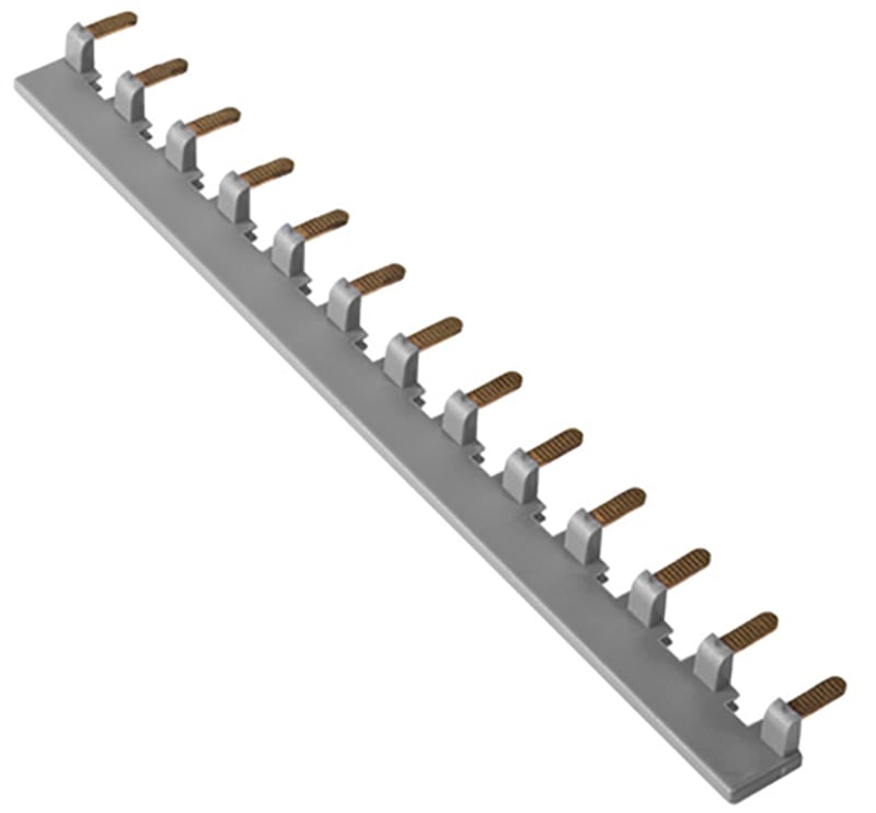 ABB 2CDL801145R1013 Busbar for DSN201E, 1 phase, 10mm², 13 PINs, L form
