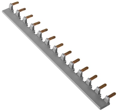 ABB 2CDL801145R1013 Busbar for DSN201E, 1 phase, 10mm², 13 PINs, L form
