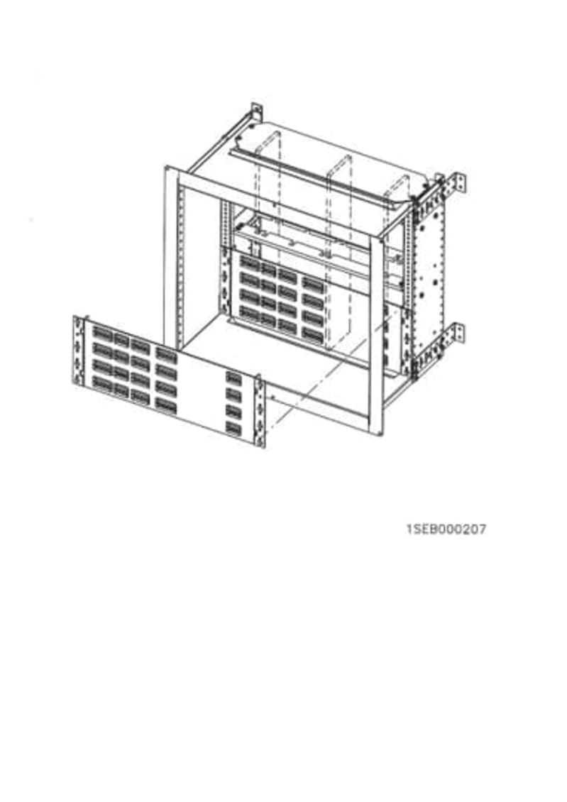 ABB 1SEP102223R0002 XR/SR - SlimLine cassette 185 mm/1000 mm