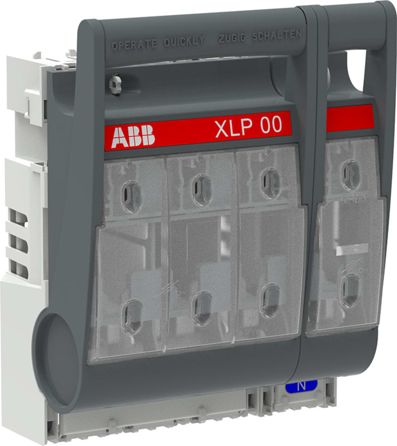 ABB XLP00-4P-8BC XLP00,4-Pole,160A, incl. 8 Bridge Clamps