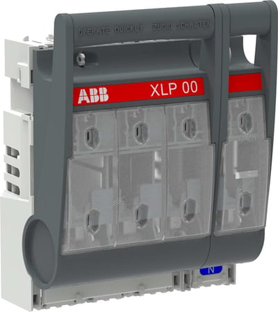 ABB XLP00-4P-8BC XLP00,4-Pole,160A, incl. 8 Bridge Clamps