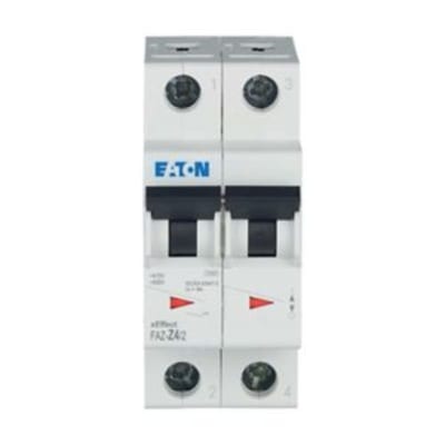 Eaton FAZ-Z4/2 Miniature Circuit Breaker — 2P, Type Z, 4 A, 15 kA