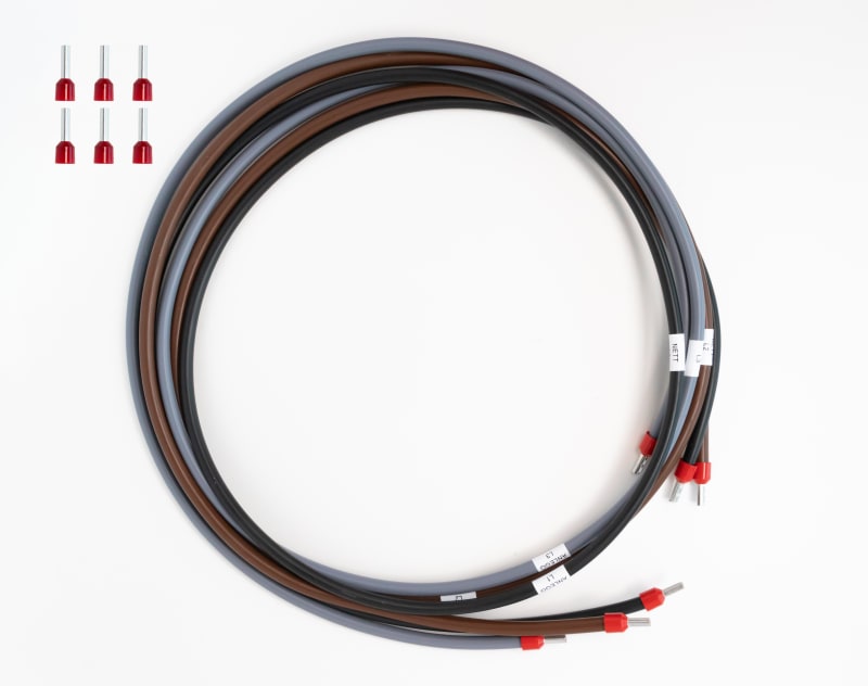 Matte silencer loop 3P 10mm² DI (15000100)