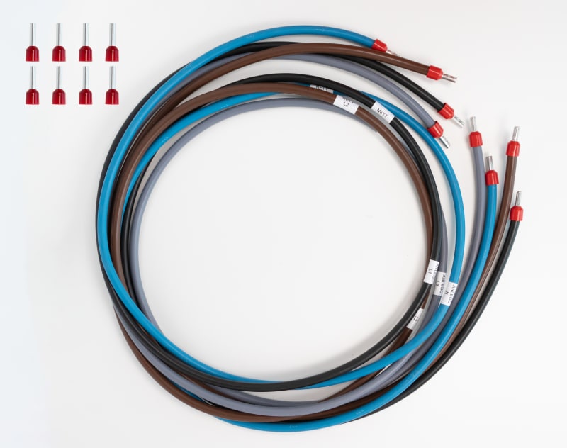 Matte silencer loop 4P 10mm² DI (15000110)