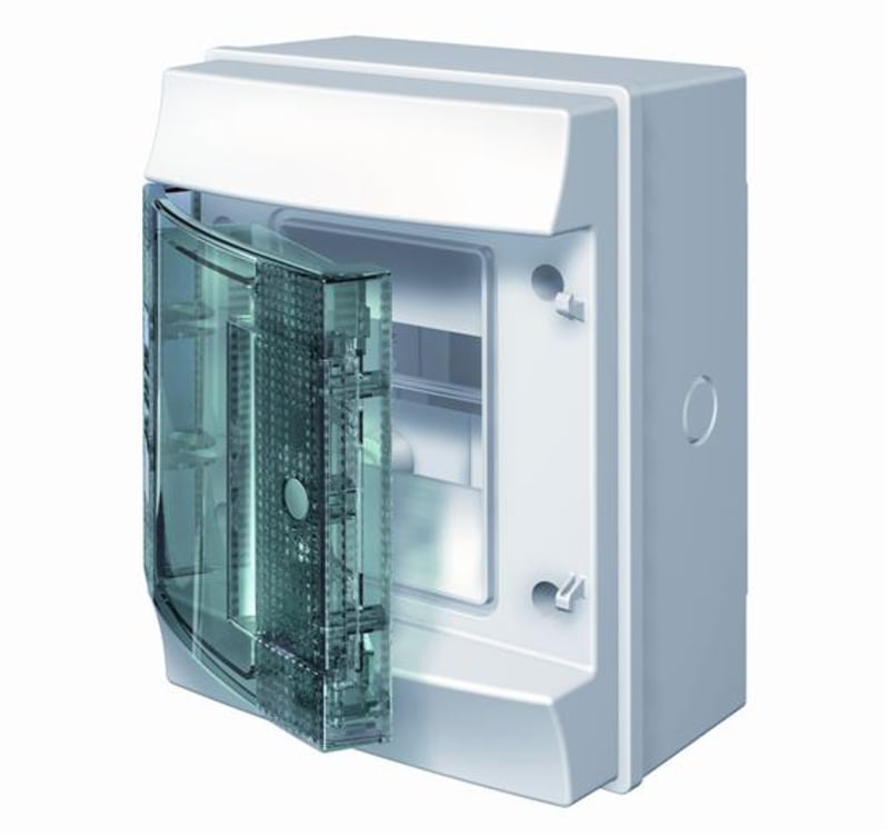 ABB Mistral 65 Transparent Door Distribution Enclosure 4M IP65