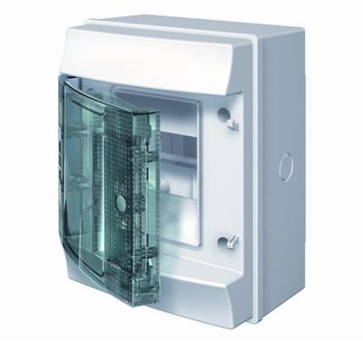ABB Mistral 65 Transparent Door Distribution Enclosure 4M IP65