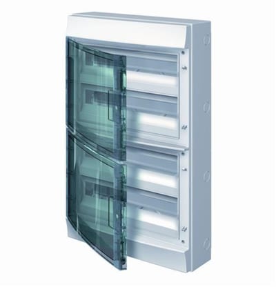 ABB Mistral 65 Enclosure with Transparent Door, 72 Modules, IP65
