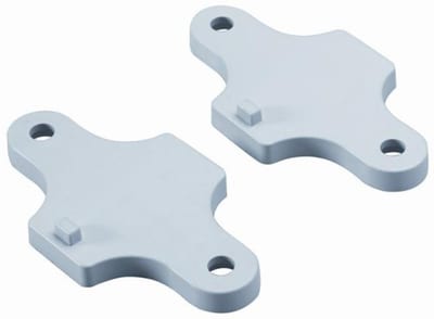 ABB 1SL1927A00 Wall fixing brackets (4PCS) MISTRAL65;Wall fixing brackets (4 pcs) MISTRAL65