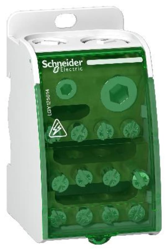 Schneider Electric Linergy DS - screw distribution block 1P - 250A - 14 holes LGY125014