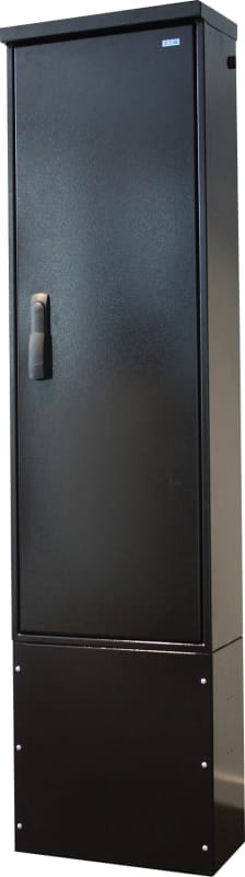 Connection cabinet B400 IT/TT with trunking, dark