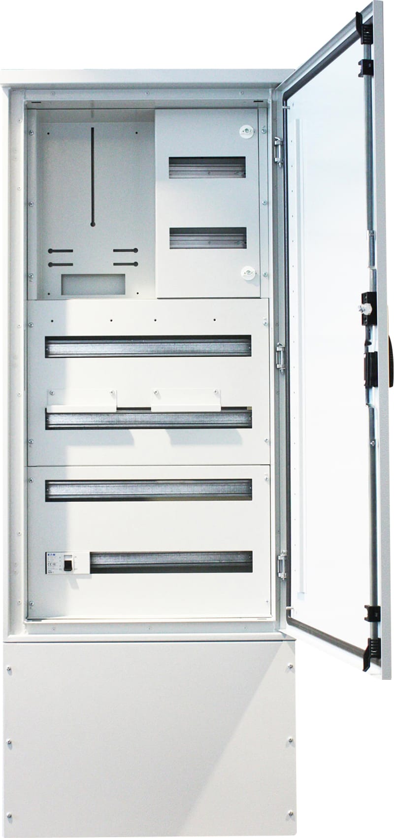Distribution cabinet alu B600 without channel grey (195384)