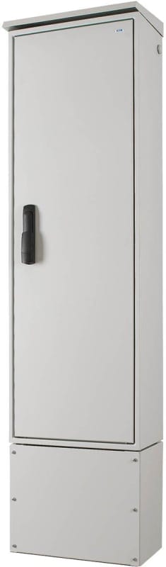 Connection cabinet B400 IT/TT with trunking, grey