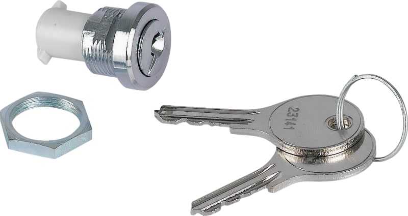 Lock cylinder with key (LOCK-KIT-IKA)
