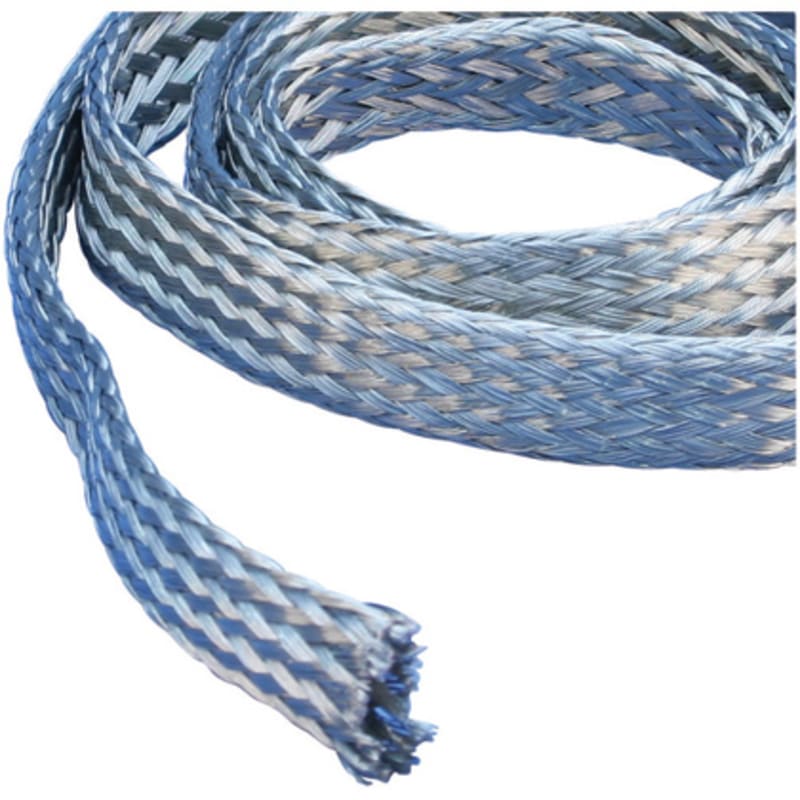 nVent ERIFLEX TTCE35 TTCE Tubular Braid in Coil, Tinned Copper, 244 A, 80.32 kcmil, 82'