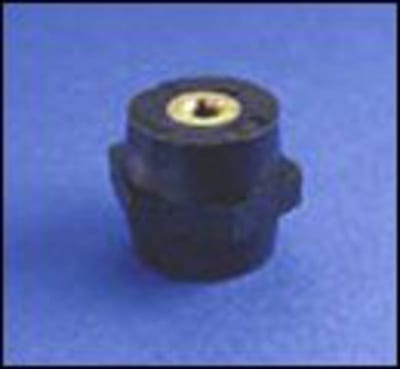 nVent ERIFLEX ISOTP25M6 Low Voltage Insulators, Metric Thread, 0.984", 19 mm Hex Width, M6 Thread