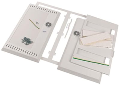 SideBySide recessed front with door, 3-Row