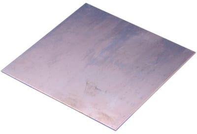 Cupalblikk plate BMS 100X100