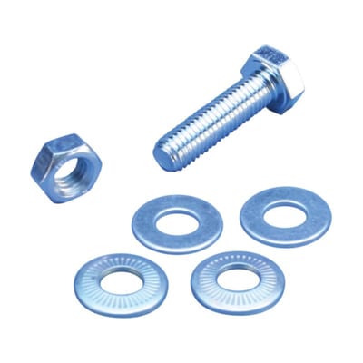 nVent ERIFLEX CONTKITM1030 CONT-KIT Metal Nuts and Bolts Contact Kit, 8.8 Quality Class, M10 Thread, 1.18" Thread Length
