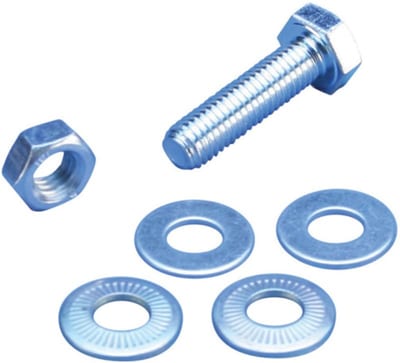 nVent ERIFLEX CONTKITM1240 CONT-KIT Metal Nuts and Bolts Contact Kit, 8.8 Quality Class, M12 Thread, 1.57" Thread Length