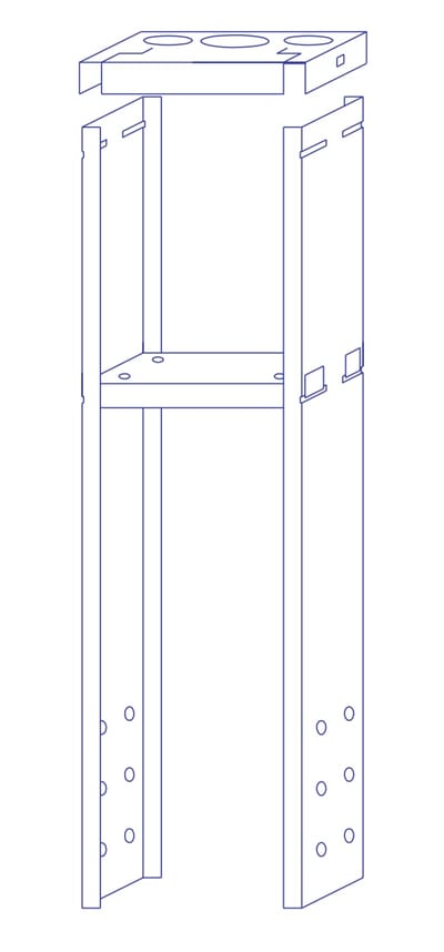 Earthing Bracket for IS-1 x 160 A