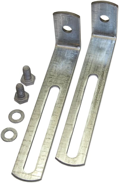 Bracket Set for Wall-Mounting a Cable Cabinet
