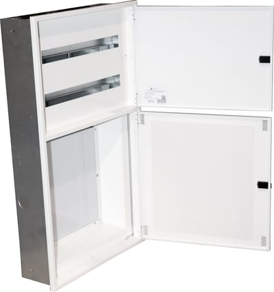 Stansefabrikken FlexiBox 140 OU 2R Recessed Distribution Cabinet