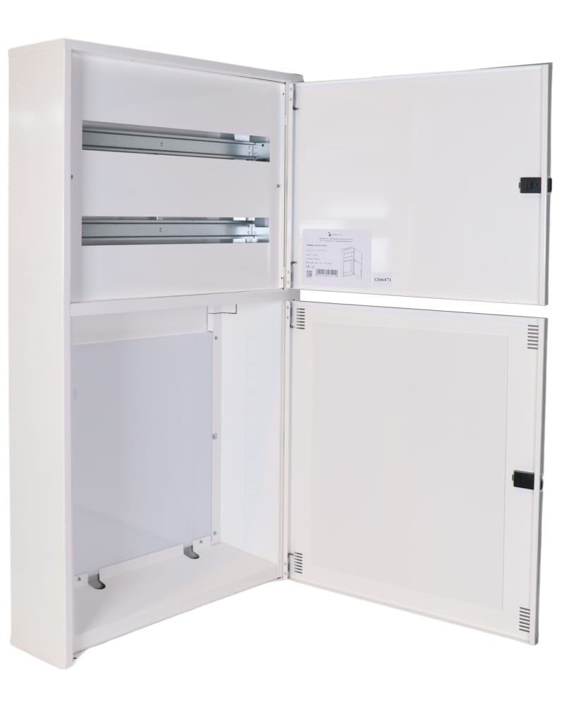 Stansefabrikken Flexibox 150 OU 2R PV Distribution Cabinet with Weak-Current Section